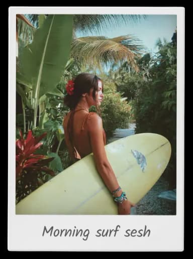 TripMemo polaroid preview