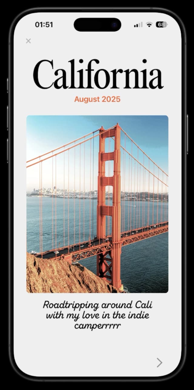 iPhone California mockup