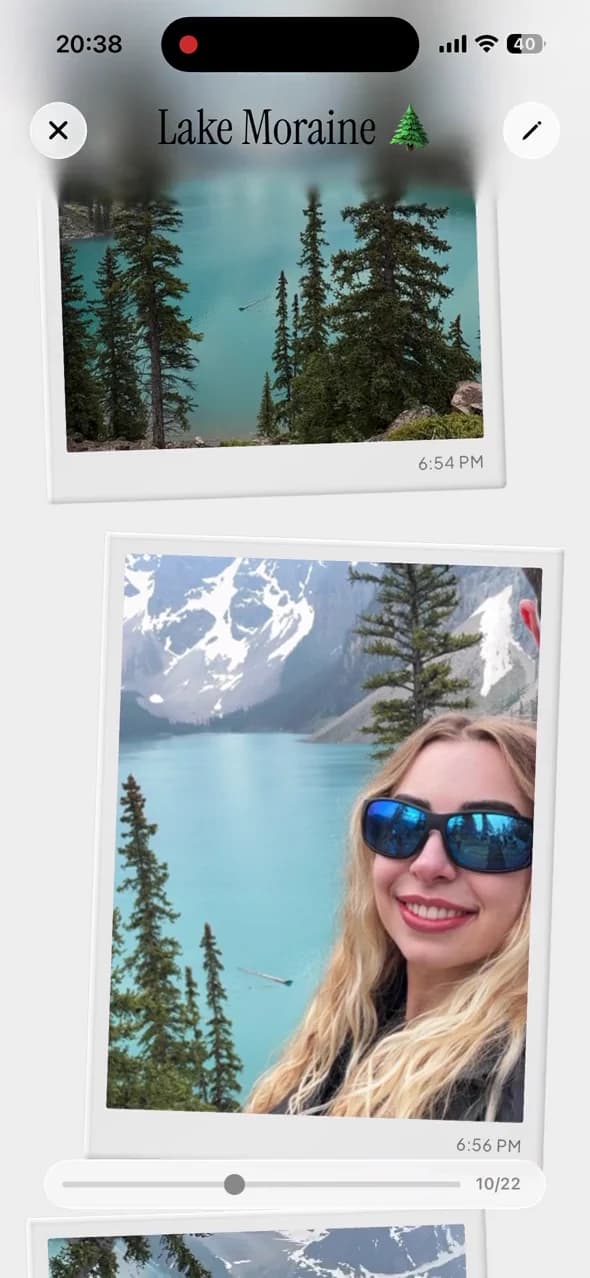 TripMemo group travel app showing friends adding photos and notes to one shared TripBook
